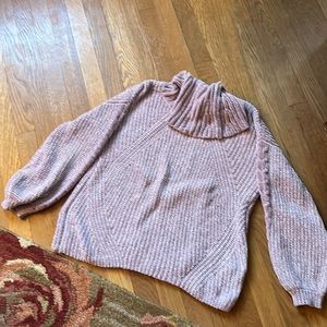 Hippie Rose girls pink turtleneck sweater